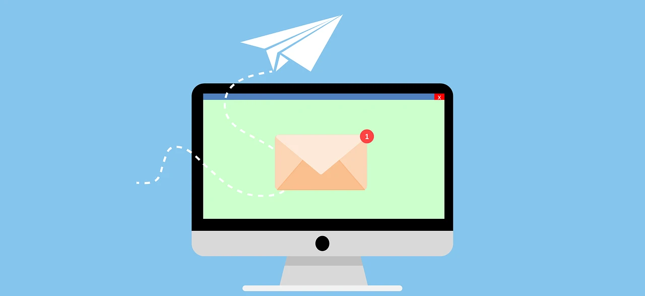 E-Mail Newsletter erreicht Kunden direkt auf dem Bildschirm
