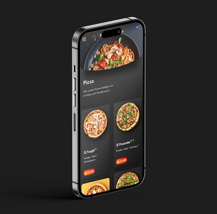 Demo-shop Graphite: elegant donker design voor steak, burgers en pizza