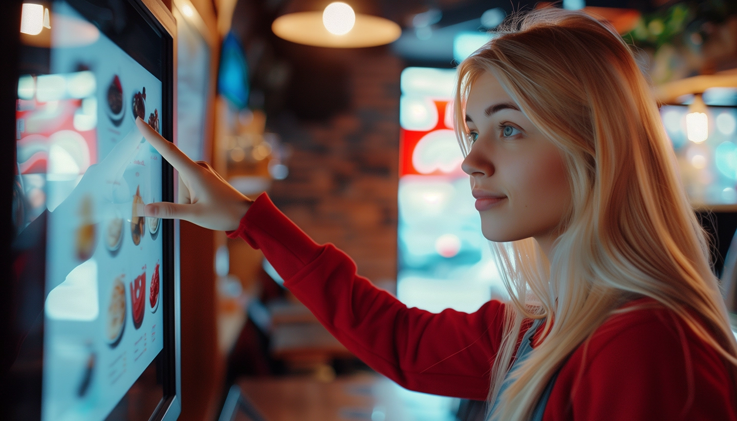 fastOrder self-ordering terminal in gastronomy