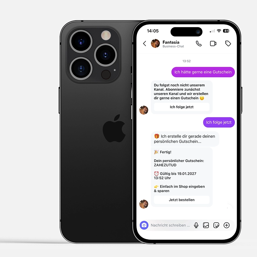 Teslimat servisleri için Instagram yapay zekâ ajanı