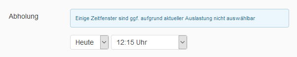 Making pre-orders plannable